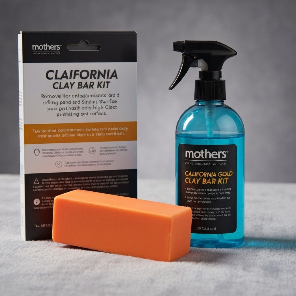 Mothers California Gold Clay Bar Kit